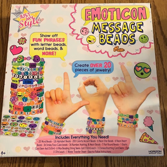 Emoticon message beads kit - Picture 7 of 7